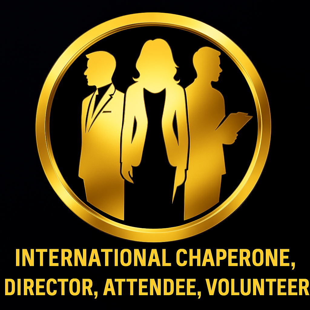 International Chaperone, Director, Attendee